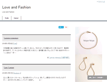 Tablet Screenshot of fashion-loved.com